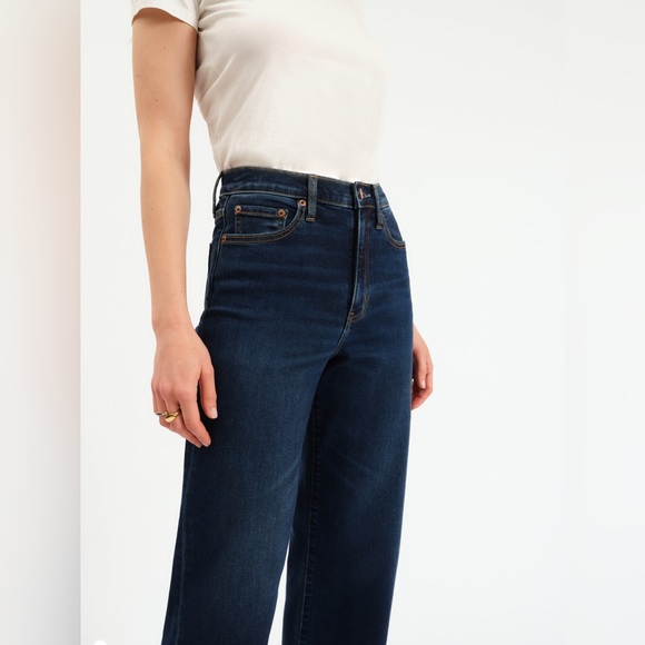 NWT DAZE DENIM Pleaser High Rise Ankle Wide Leg Jeans in Magic Hour - Picture 4 of 11